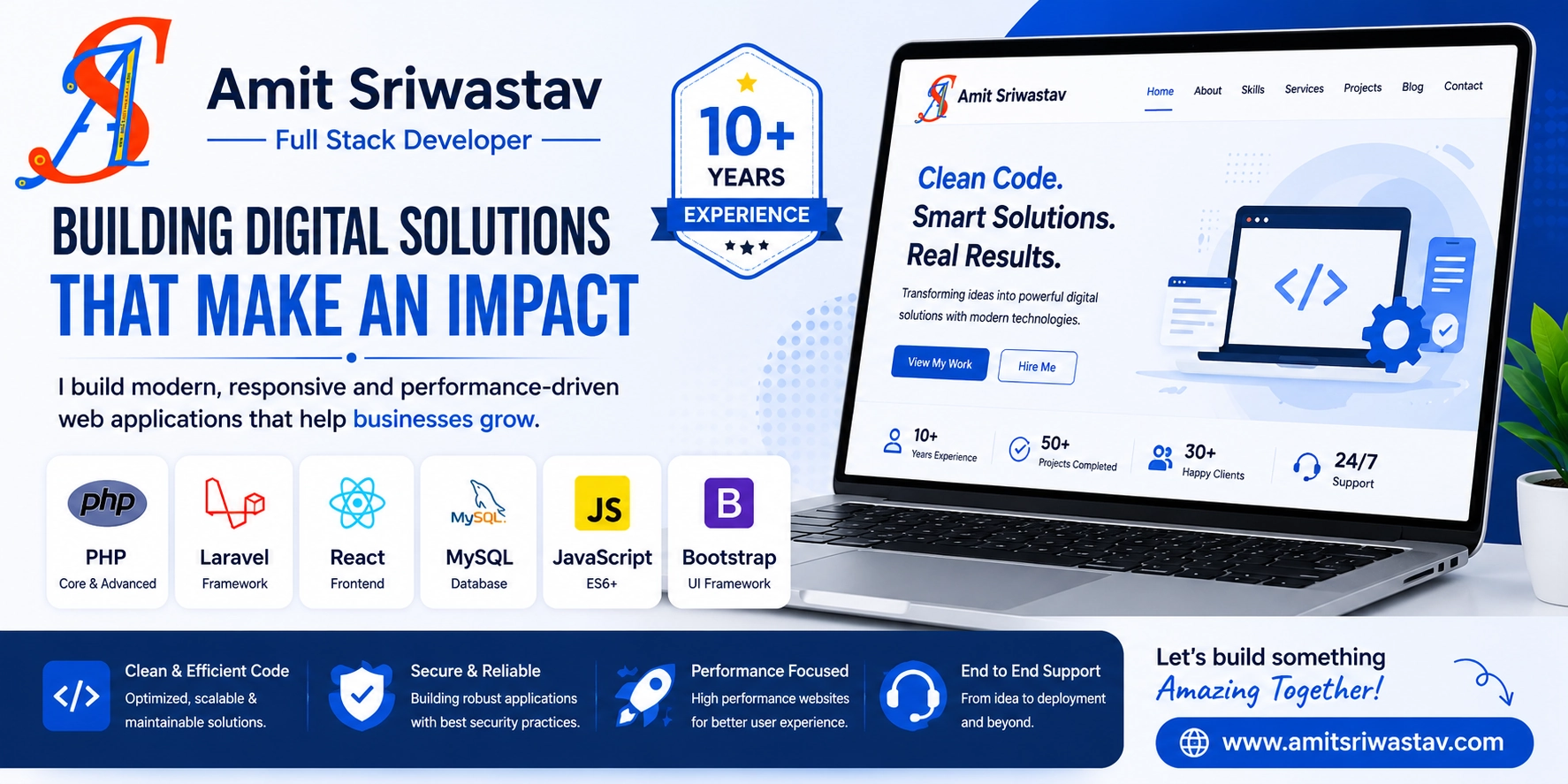 Amit Sriwastav Official Website