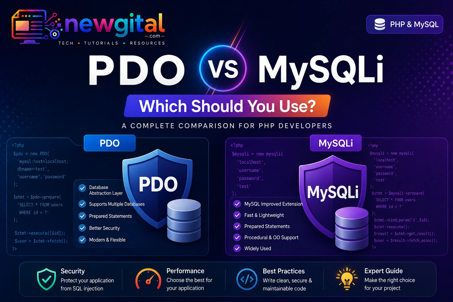PDO vs MySQLi: Which Should You Use pdo vs mysqli featured image