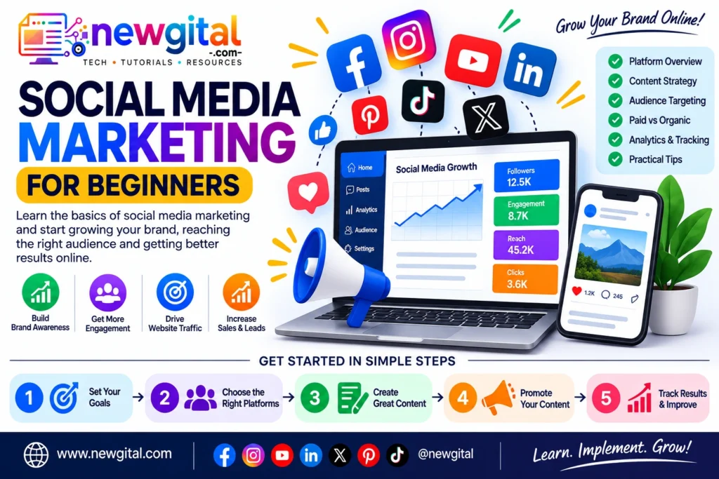 Social Media Marketing for Beginners social media marketing for beginners featured image